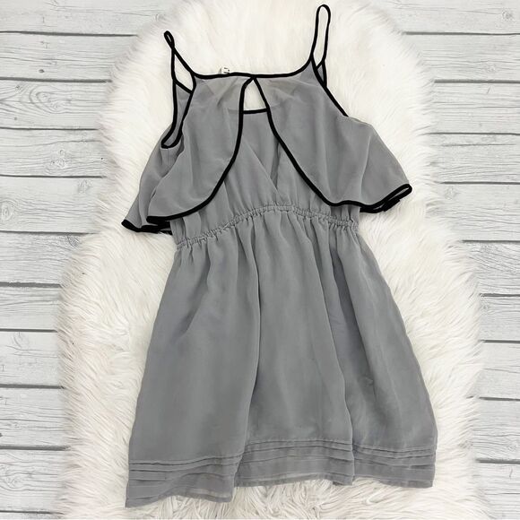 T.H.L by Hype Gray spaghetti strap mini dress - Picture 2 of 6